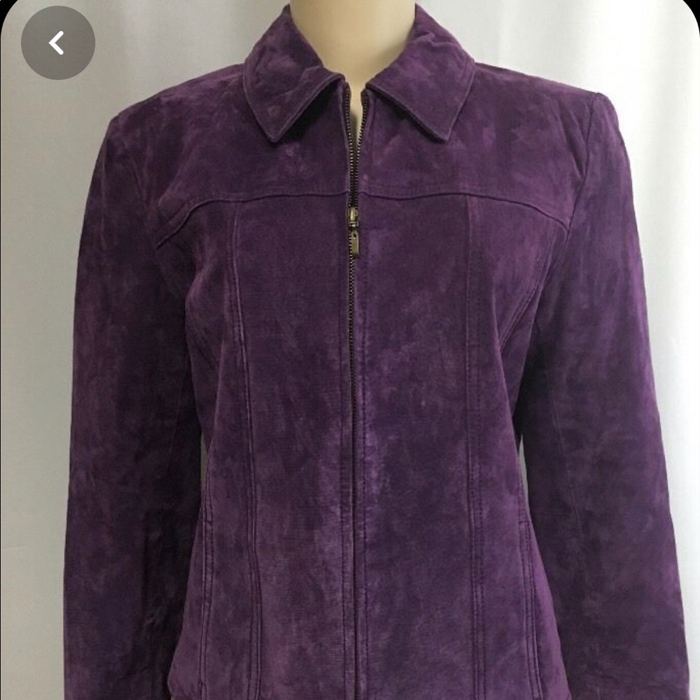 Coldwater Creek suede jacket